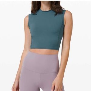 Lululemon sweat intention tank sz. 6 brand new